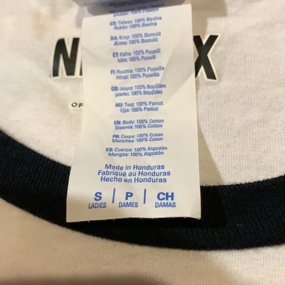 Women’s Stranger Things Hellfire Club 3/4 Baseball Tee - Picture 7 of 7